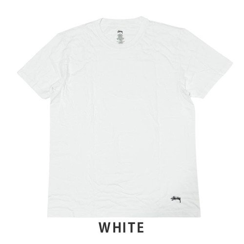 스투시 스탁 로고 크루넥 반팔티 남성용 티셔츠 1140330