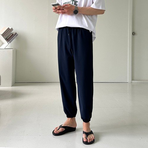 1+1 남자냉장고바지 아이스 쿨 남자조거팬츠