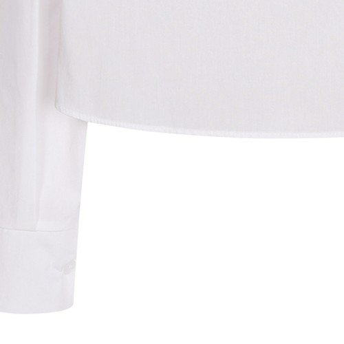 예시카 리프 자수 크롭 셔츠 블라우스 YJ9BL503