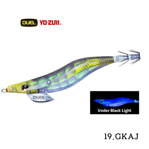 바다루어 요즈리 듀엘 렌즈 무늬오징어 팁런 에기 에깅 루어 GKAJ, 3호