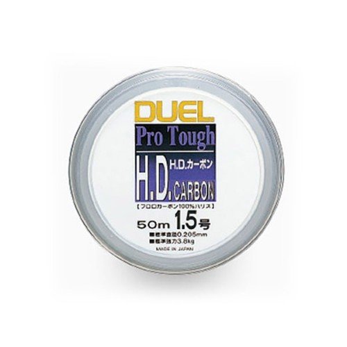 듀엘 뒤틀림 마모에 강한 프로터프 HD 50m 카본목줄 바다목줄 2.5호 3호 4호 5호
