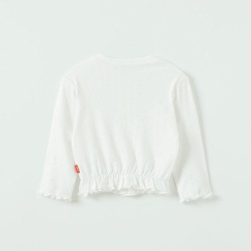 오즈키즈 유아가디건 아기 유아 여아 여름 가디건 프릴화이트