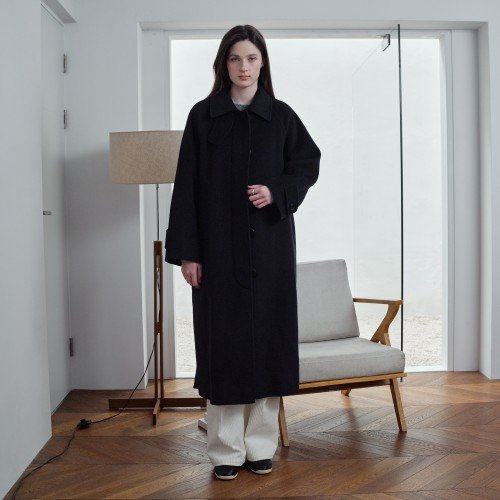 [네이버 단독][쥬시쥬디][BK컬러 1/14예약발송] 울캐시발마칸롱코트(H/M) JZCA724B