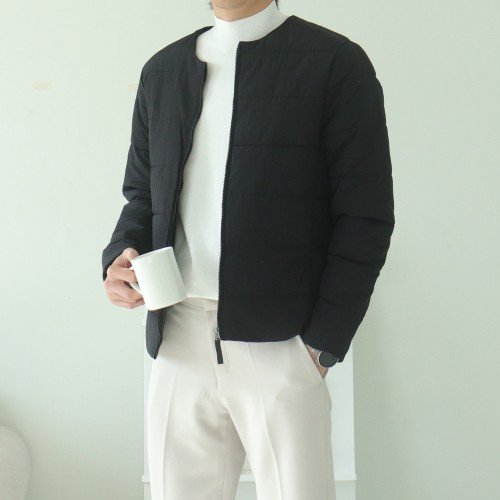 1+1 남자경량패딩 빅사이즈 웰론 이너 유넥 패딩