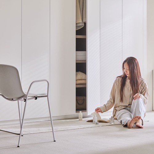 장인가구 드로잉 E0등급 무광 작은방 안방 거실 맞춤 슬라이딩 붙박이장 30cm