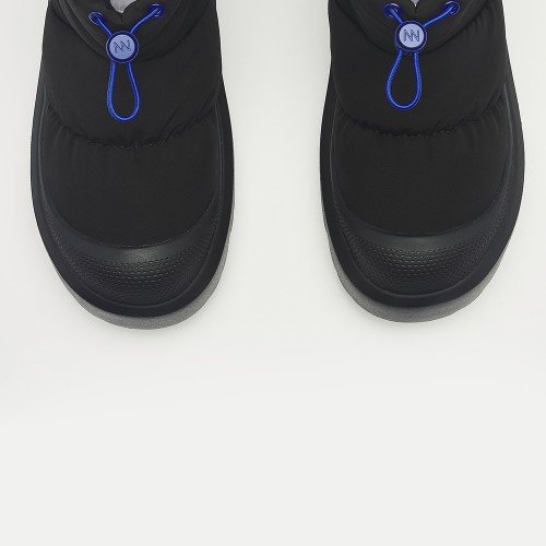 느쉐 큐폴라 양털 방한화 패딩 미들 부츠 5.5CM -NSW608BK