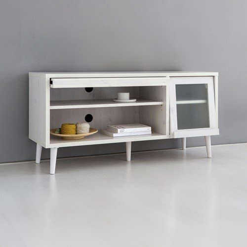 필몬 TV거실장 2문 58120 1200x400x580mm, 미들브라운 3172.9412