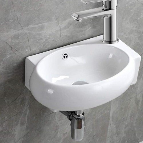 벽걸이 세면기 벽부착 세면대 부형화장실 세면대 벽붙이 세면기