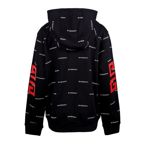 지방시 키즈 로고 프린팅 후드 집업 H30109 M41