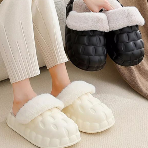 부드러운 털 실내화 따뜻한 eva 실내화 겨울 커플