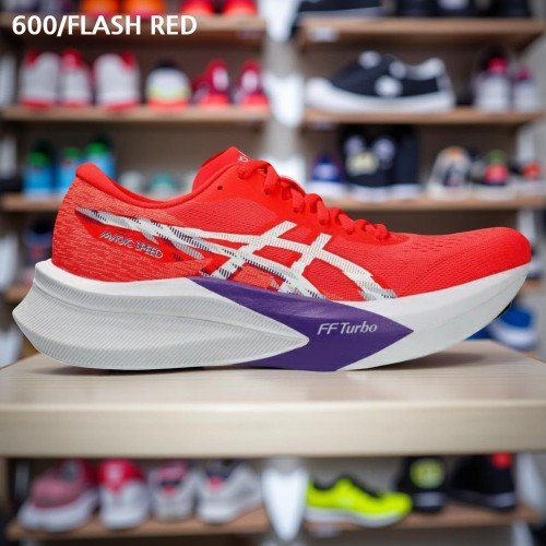 아식스 매직스피드4 스탠다드 E 여성 런닝화 운동화 1012B676 400/바다 230