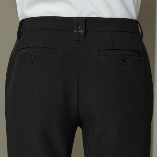 케이스위스 남성 베이직 기모 스트레이트 슬랙스 네이비, 32