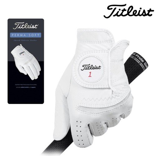아쿠쉬네트코리아 타이틀리스트 퍼마 소프트 남성 양피 골프장갑_6668E