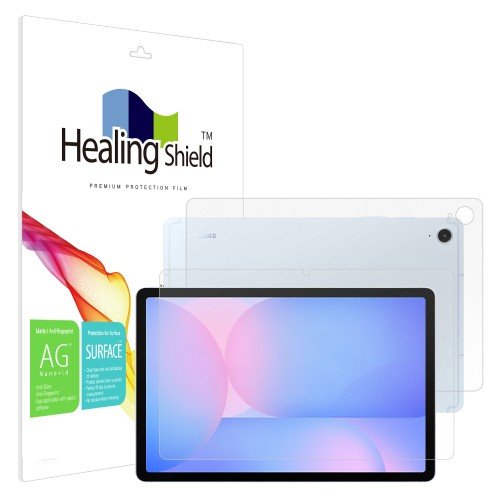 갤럭시탭S10 FE 저반사 지문방지 액정보호필름1매 후면1매