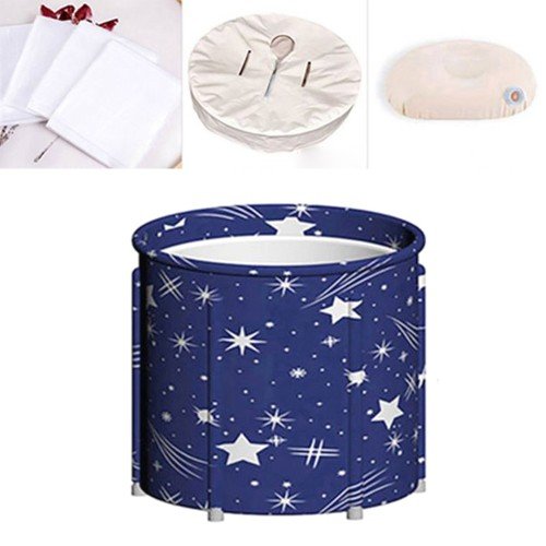 접이식 반신 욕조 전신욕 방수 보온 홈사우나