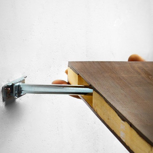 헤일리 무지주 벽선반 선반 벽걸이 무도장 300x150