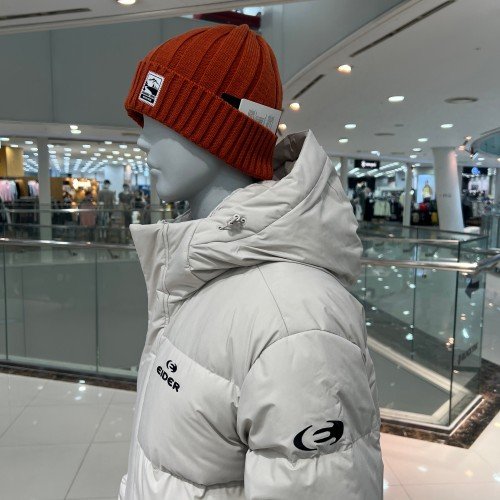 아이더 스테롤L 남녀공용 롱패딩 구스다운 점퍼 UW24538 블랙, S