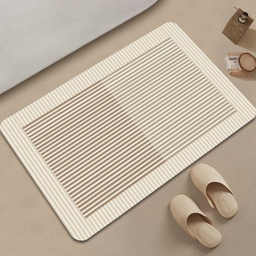 베이지무드 소프트 규조토발매트 스퀘어 빨아쓰는 욕실 주방 화장실 매트