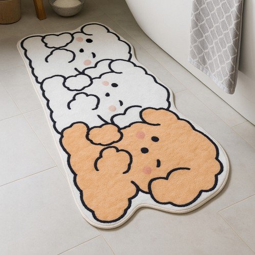 레토 주방매트 귀여운 캐릭터 욕실 화장실 현관 주방 발매트
