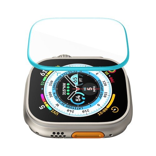 애플워치 울트라 강화유리 3 2 1 호환 액정 보호 필름 글라스tR 이지핏