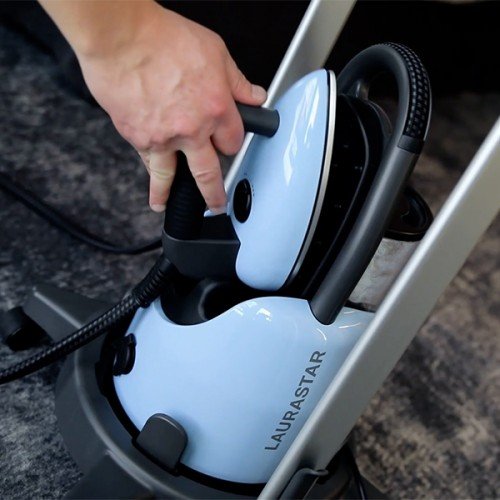 로라스타 스팀다리미 리프트플러스 크림블루