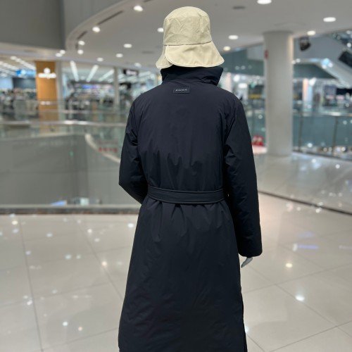 아이더 여성 롱패딩 코트 캐시미어 구스다운 WW24559