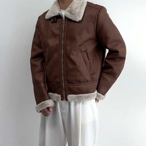 남자무스탕 남자가죽무스탕 남성겨울아우터