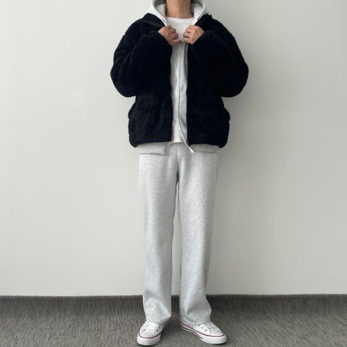 보아털후리스 폴라폴리스집업 남자양털후리스