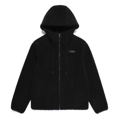 내셔널지오그래픽 N254UFJ950 코토니 후디 플리스 자켓 BLACK