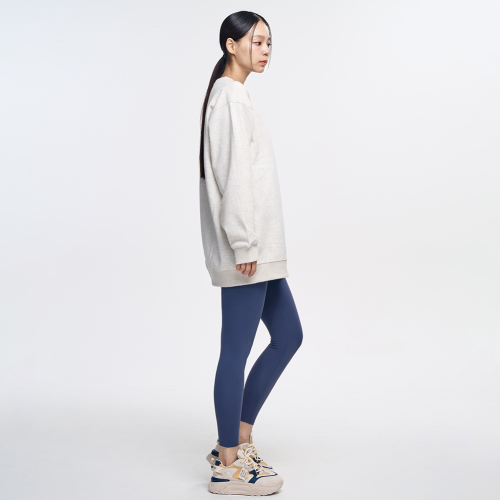 여성 맨투맨 티셔츠 루즈핏 오버핏 빅사이즈 기모 무지 후드티 롱 박스티