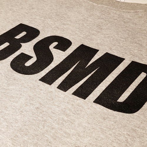 비스트모드 데일리 기모 맨투맨 헬스 오버핏 짐웨어 긴팔 티셔츠 그레이 BSMD