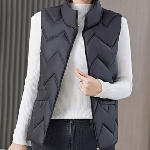 경량 여성 패딩 조끼 베스트 여자 패딩 조끼 데일리