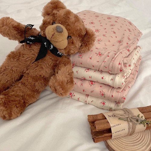 치즈 플라워 잠옷바지 빅사이즈 파자마 파티