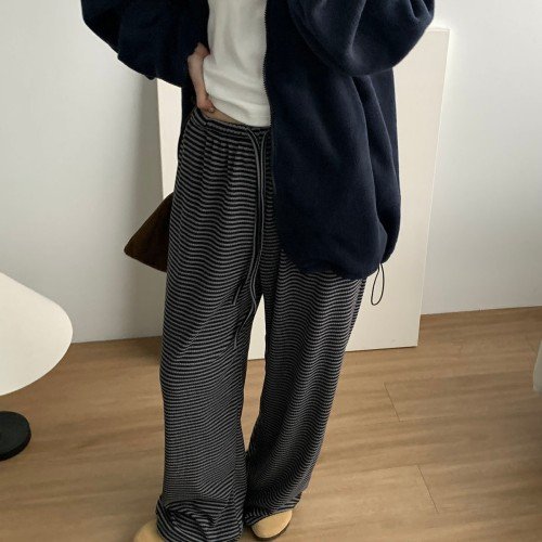 스노우 플리스 집업 스트링 하이넥 후리스 웨어링무드 (2c)