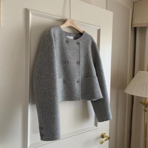 몬느 미니 숏 더블 울 핸드메이드 코트 PYT 프리티영띵 프영띵