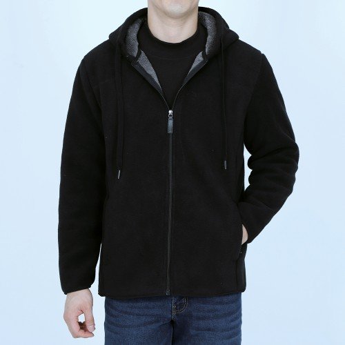 보아털 후드집업 방상내피 방한 겨울작업잠바 돕바 겨울외투 폴라폴리스 커플 빅사이즈