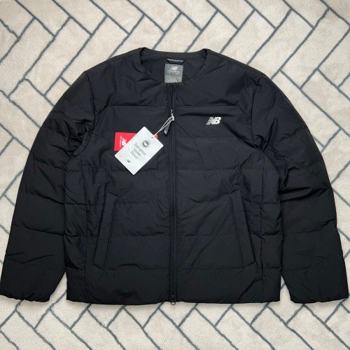 뉴발란스 패딩 UNI 액티브 라이트 구스 다운 경량 자켓 남녀공용 숏패딩
