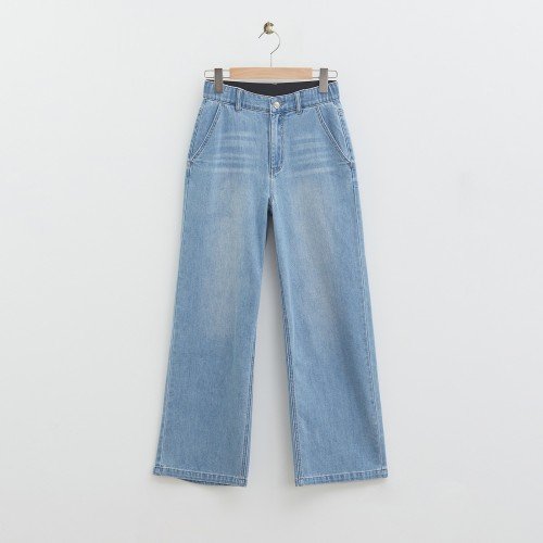 로엠 린넨 와이드 데님 RMTJE25G13