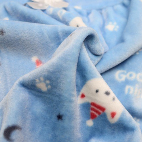 유아 수면 잠옷 아동 남아 여아 주니어 아기 겨울 밍크 파자마 굿나잇블루