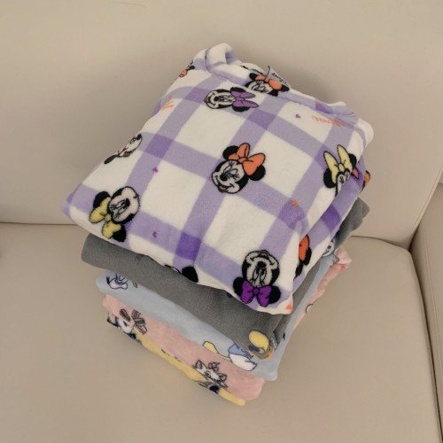 스노우드림 디즈니 수면잠옷 극세사 세트 커플 빅사이즈 파자마