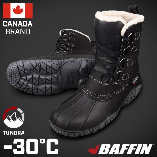 배핀 옐로나이프 블랙 -30도 방한화 방한부츠 260