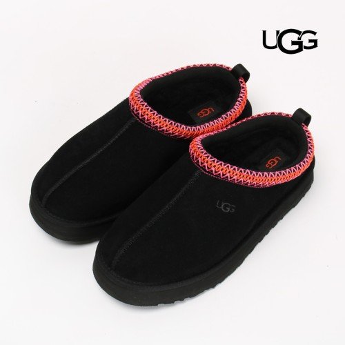 어그 털슬리퍼 타즈 겨울 양털 실내화 블랙 1143776K-BKML