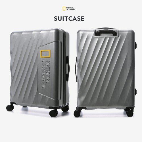 내셔널지오그래픽 6901 확장형 여행용캐리어 가방 세트 71.5cm(26인치), 실버