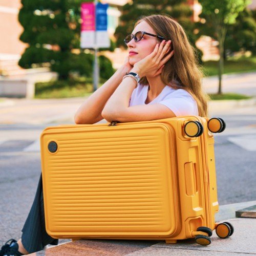 엘론 64cm(24인치) 여행용캐리어 전면오픈 대형수화물 화물용