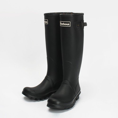 바버 레인부츠 비드 웰링턴 롱 여성 장화 블랙 LRF0043BK11