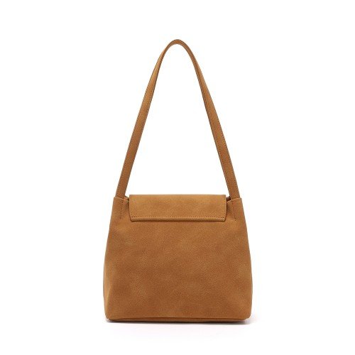 [르네오로] 스웨이드 피니 토트 숄더백 (3색상) 카멜