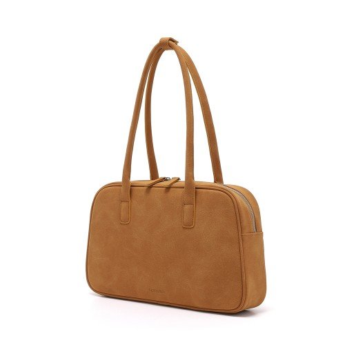 [르네오로] 투노아 스웨이드 보스턴백 (3색상) 카멜