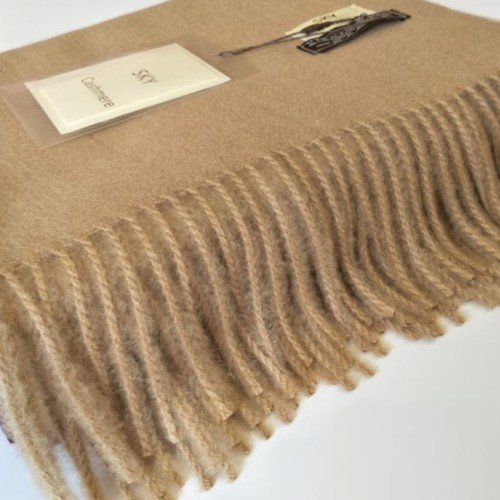 SKY 캐시미어머플러 버진울 커플목도리 여자 울목도리 숄 남성 무지 겨울목도리 남자 여성