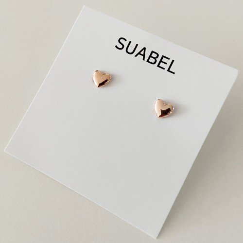 14K 골드필드침 통통 하트 베이직 무알러지 금침귀걸이2