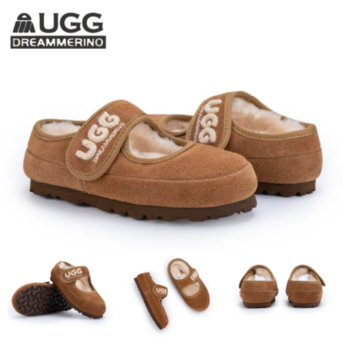 호주 어그 메리제인 드림 메리노 플랫폼 통굽 양털 로고 여성 키즈 어그 메리제인슈즈
